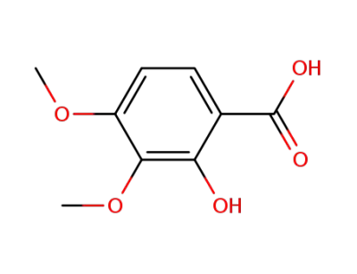 2-hydroxy-3,4-dimethoxybenzoic acid
