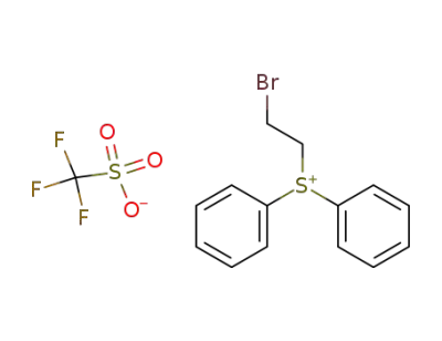 (2-bromoethyl)(diphenyl)sulfonium trifluoromethanesulfonate