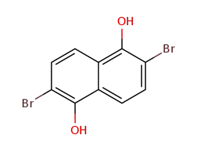 2,6-dibromo-1,5-naphthalenediol