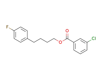 3-Chloro-benzoic acid 4-(4-fluoro-phenyl)-butyl ester